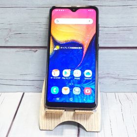 au Galaxy A20 SCV46 Black 825