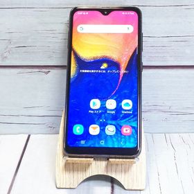 au Galaxy A20 SCV46 Black 348