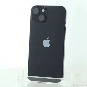 ソフマップ 〔中古品〕 iPhone13 128GB ミッドナイト MLNC3J／A SIMフリー【247】