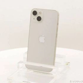ソフマップ 〔中古品〕 iPhone13 128GB スターライト MLND3J／A SIMフリー【349】