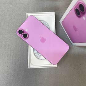 新品同様 iPhone 16Plus 128GB ピンク 国内版 SIMフリー送料無料