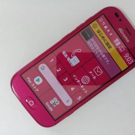 ☆ docomo らくらくスマートフォン me F-01L ピンク