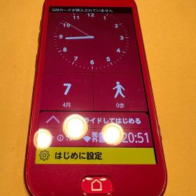 美品、docomo ドコモ らくらくホン F-01L