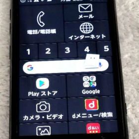 (値下げ)らくらくスマートフォン me F-01L docomoブラック