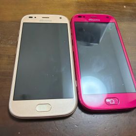 docomo F-01L ゴールド ピンク 2色セット