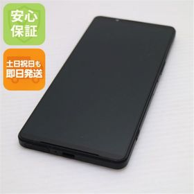 ソニー(SONY)の良品中古 SIMフリー Xperia 1 VI 12GB 256GB ブラック スマホ SONY 即日発送 土日祝発送OK M111(スマートフォン本体)