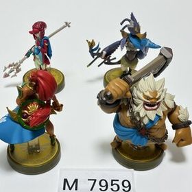 M7959 ●中古 即決●amiibo ウルボザ リーバル ミファー ダルケル 四英傑セット ●アミーボ ゼルダの伝説 四英雄 4英傑 4個 セット