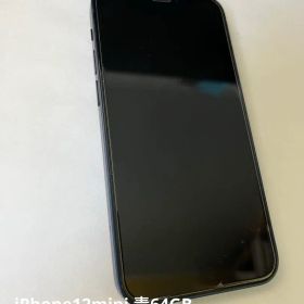 Apple iPhone 12mini 青 64GB バッテリー純正79%