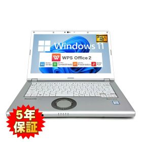 【超軽量14型】【ドライブレスで更に軽量】 PanasonicLet's note LV7 第8世代 Core i5 8250U/1.60GHz 8GB SSD128GB M.2 Windows11 64bit WPSOffice 14インチ フルHD カメラ 無線LAN 中古パソコン ノートパソコン PC モバイルノート Notebook 【中古】