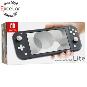 ニンテンドースイッチ(Nintendo Switch)の【新品訳あり(箱きず・やぶれ)】 任天堂 Nintendo Switch Lite(ニンテンドースイッチ ライト) HDH-S-GAZAA グレー(家庭用ゲーム機本体)