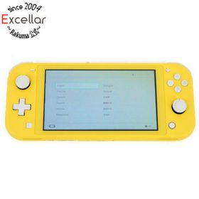 ニンテンドースイッチ(Nintendo Switch)の任天堂 Nintendo Switch Lite(ニンテンドースイッチ ライト) HDH-S-YAZAA イエロー 液晶画面いたみ(家庭用ゲーム機本体)