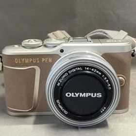 ジャンク OLYMPUS PEN E-PL10 ダブルズームキット (M.ZUIKO DIGITAL 14-42mm 1:3.5-5.6 φ37) ミラーレス一眼カメラ(※21-10-02)