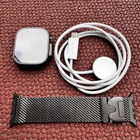 アップルウォッチ(Apple Watch)のApple Watch Ultra 2 ブラック 本体＋ミラネーゼループ(M)(その他)