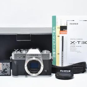 ＜美品＞フジフィルム FUJIFILM X-T30IIボディ シルバー F X-T30 II-S