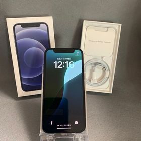 美品 国内版 SIMフリー iPhone12 mini 64GB ブラック色