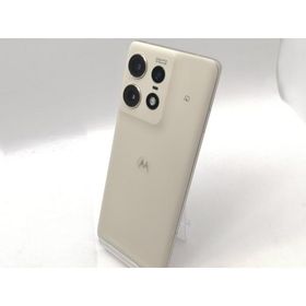 【中古】MOTOROLA SoftBank 【SIMフリー】 motorola edge 50s pro バニラクリーム 8GB 256GB A402MO【津田沼】保証期間１ヶ月【ランクB】