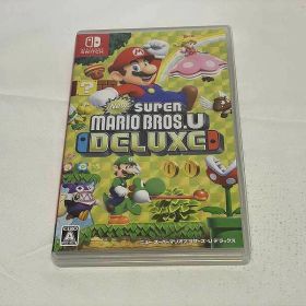 ニンテンドー Nintendo ニンテンドースイッチソフト New スーパーマリオブラザーズ U デラックス 【中古】