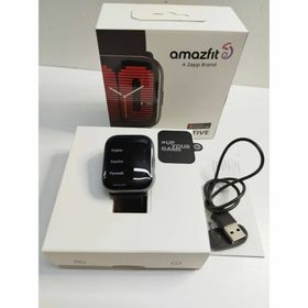 アマズフィット(Amazfit)のamazfit ACTIVE スマートウォッチ/Midnight Black(その他)