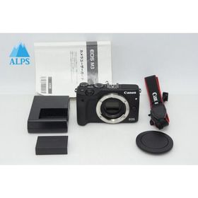 美品 Canon キヤノン EOS M3 ボディ ミラーレス一眼カメラ ブラック 260409u【アルプスカメラ】