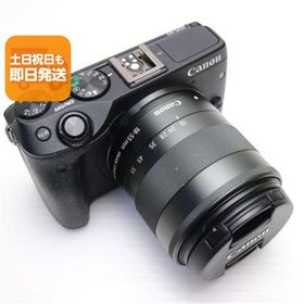 中古 EOS M3 レンズキット ブラック 即日発送 ミラーレス一眼 Canon 本体 あすつく 土日祝発送OK