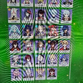 原神ps作成垢（千織完凸、雷電２凸）スタレ、ゼンゼロセット