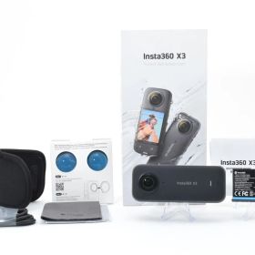 【返品保証】★良品★ Insta360 X3 アクションカメラ インスタ360 #26030702