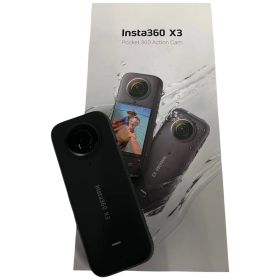 Insta360 X3 CINSAAQ/B 360度カメラ アクションカメラ オプション付属込み 中古 B11072801