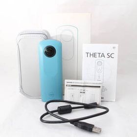 828★美品★RICOH THETA SC (ブルー) 全天球カメラ