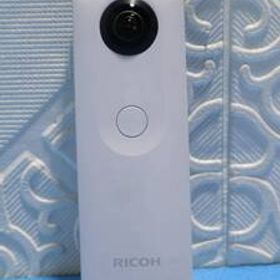 A4098 & RICOH THETA SC ホワイト 360度 全天球カメラ 動作確認済 中古動作良好 本体のみ