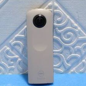 A3967 & RICOH THETA SC 360度カメラ 全天球カメラ リコー ベージュ系 中古 動作良好 本体のみ