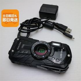 良品中古 RICOH WG-50 ブラック 即日発送 コンデジ RICOH 本体 あすつく 土日祝発送OK