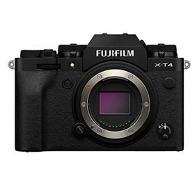 【中古】富士フイルム(FUJIFILM) ミラーレス一眼カメラ X-T4ボディ ブラック X-T4-B(ミラーレス一眼)