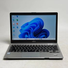 【美品】【7 日保証付き】Fujitsu LifeBook S936/P/Intel Core i5-6300U/8GB /SSD128GB /Windows /Office付き J655_016