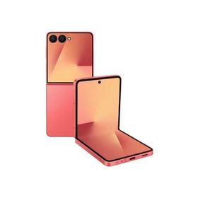 SAMSUNG(サムスン) Galaxy Z Flip7 コーラルレッド 6.9型/4.1型 12GB/512GB フリップ式SIMフリースマートフォン SM-F766QZRESJP
