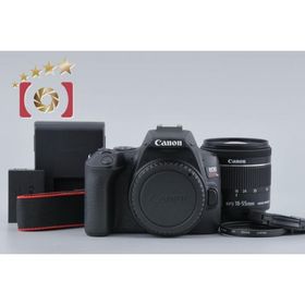 【中古】Canon キヤノン EOS Kiss X10 EF-S 18-55 IS STM レンズキット ブラック