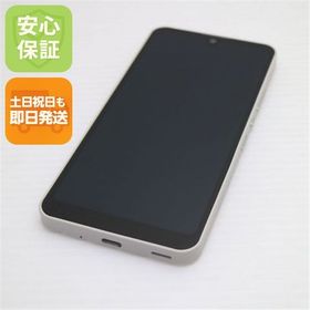 安心保証 美品 AQUOS wish A104SH アイボリー