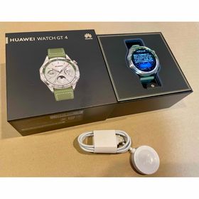 ファーウェイ(HUAWEI)のHUAWEI TECHNOLOGIES WATCH GT 4 46MM グリーン(その他)