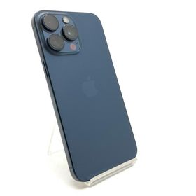 【美品】iPhone15 Pro 256G ブルーチタニウム iPhone 15 Pro 256GB - ブルーチタニウム（SIMフリー）[整備済製品