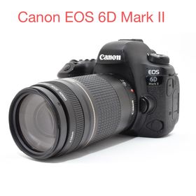 キヤノン(Canon)のCanon EOS 6D Mark IIレンズセットCanon EF75-300(デジタル一眼)