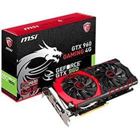 【中古】「非常に良い」MSI GeForce GTX960搭載ビデオカード GTX960 GAMING 4G(PC周辺機器)