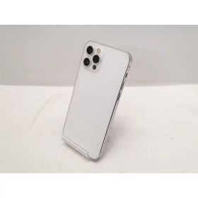 【中古】Apple docomo 【SIMロックあり】 iPhone 12 Pro 256GB シルバー MGMA3J/A【仙台駅東口】保証期間1ヶ月【ランクC】