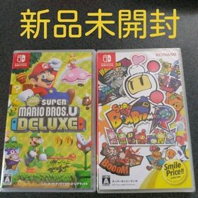 ニンテンドースイッチ(Nintendo Switch)のNew スーパーマリオブラザーズ U デラックス + スーパーボンバーマン R(家庭用ゲームソフト)