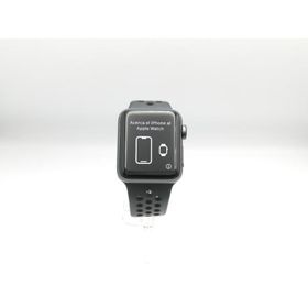 【中古】Apple Apple Watch Series3 Nike+ 38mm GPS スペースグレイアルミ/アンスラサイト/ブラックNikeスポーツバンド【神保町】保証期間１ヶ月【ランクC】