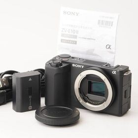 ソニー Sony VLOGCAM α alpha ZV-E10 II ボディ