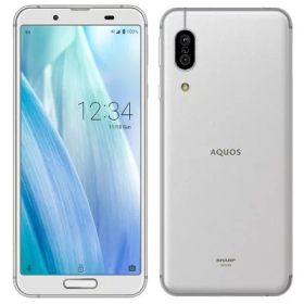 UQmobile AQUOS sense3 SHV45 Silver White SHARP 当社3ヶ月間保証 中古 イオシス