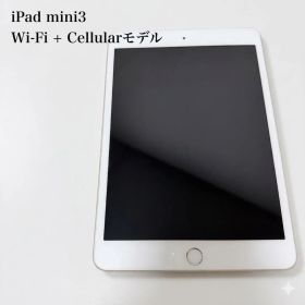 iPad mini 3 16GB セルラー SoftBank 判定〇指紋認証OK