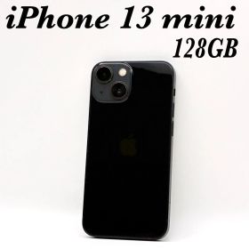 【美品 稼働品】iPhone13 mini 128GB ミッドナイト SIMフリー IMEI OK MLJC3J/A 最大容量79% 初期化済 返金保証