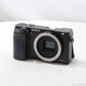 〔中古〕SONY(ソニー) α6000 ボディ ブラック ILCE-6000〔349-ud〕