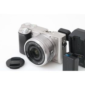 【全額返金保証】並品｜ソニー α6000 パワーズームキット（シルバー） CA01-M6205-2P1B