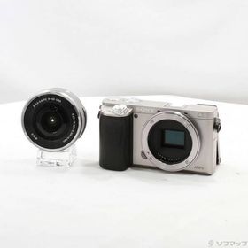 〔中古〕SONY(ソニー) α6000 パワーズームレンズキット シルバー ILCE-6000L〔295-ud〕